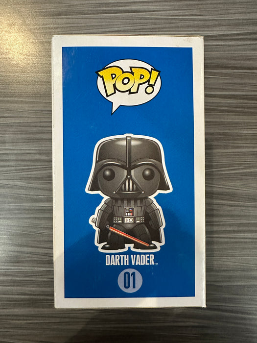 Funko POP! Star Wars: Darth Vader [Large Font/First Release] (Damaged Box) #01