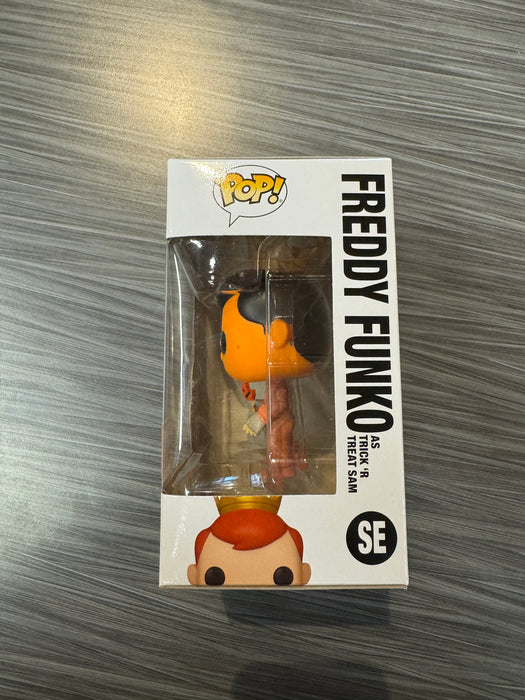Funko POP! Fright Night: Freddy Funko As Trick 'R Treat Sam (Fright Night 1,600 PCS)(Damaged Box) #SE