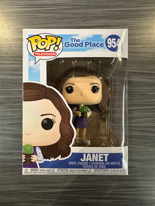 Funko POP! Television: The Good Place - Janet (Damaged Box) #954