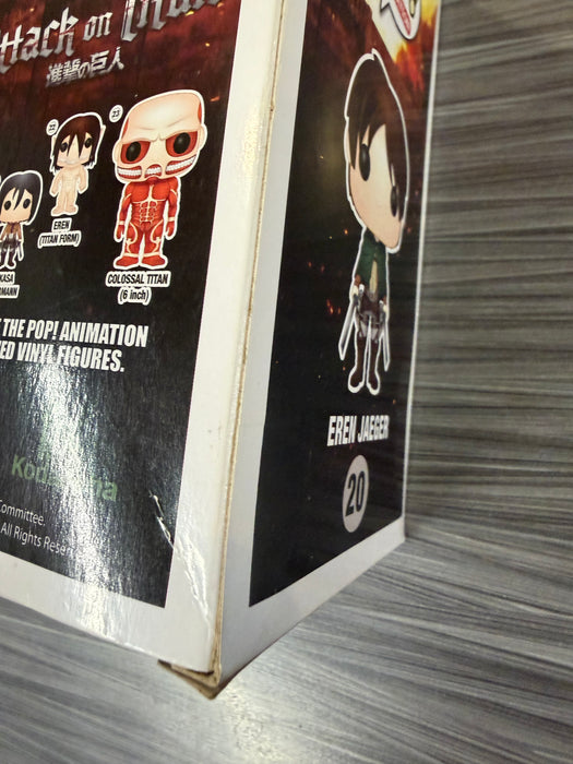 Funko POP! Animation: Attack on Titan - Eren Jaeger (Bait)(Damaged Box*)[B] #20