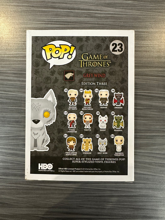 Funko POP! Game of Thrones: Grey Wind (Damaged Box)[C] #23