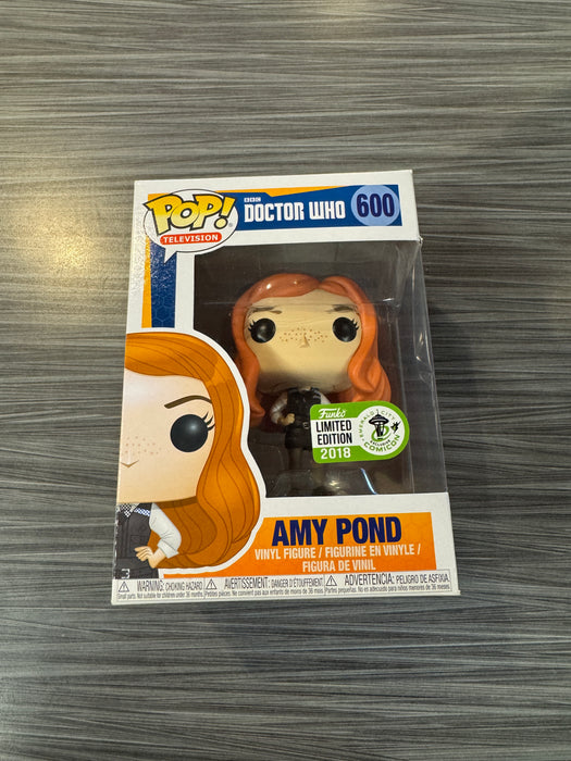 Funko POP! Television: Doctor Who - Amy Pond (2018 ECCC)(Damaged Box) #600