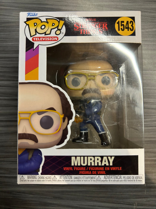 Funko POP! Stranger Things: Murray w/ Flamethrower (Damaged Box) #1543