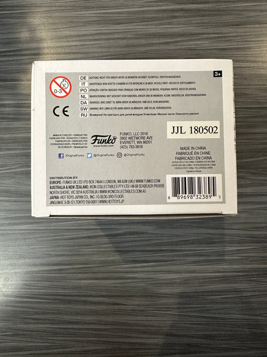 Funko POP! Heroes: Super Heroes - Kyle Rayner White Lantern (GiTD)(Fugitive Toys)(Damaged Box) #237