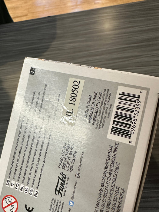 Funko POP! Heroes: Super Heroes - Kyle Rayner White Lantern (GiTD)(Fugitive Toys)(Damaged Box) #237