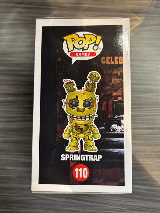 Funko POP! Games: Five Nights At Freddy's - Springtrap (Damaged Box) #110