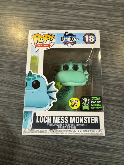 Funko POP! Myths: Loch Ness Monster (GiTD)(2020 ECCC)(1500 PCS)(Damaged Box)[A] #18