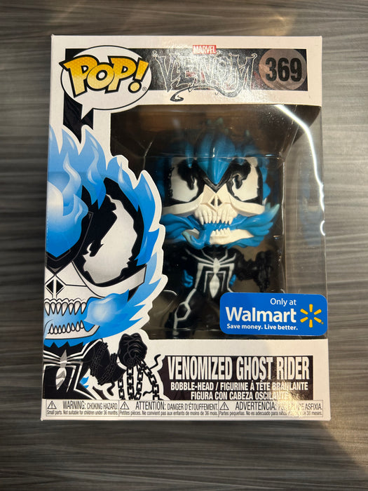 Funko POP! Marvel Venom: Venomized Ghost Rider [Blue](Walmart)(Damaged Box)[B] #369
