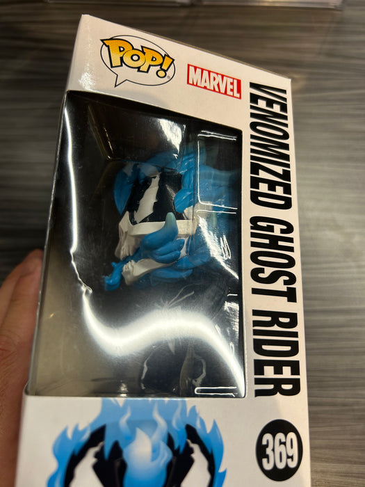 Funko POP! Marvel Venom: Venomized Ghost Rider [Blue](Walmart)(Damaged Box)[B] #369