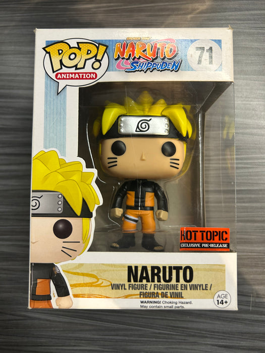 Funko POP! Animation: Naruto Shippuden - Naruto (Hot Topic Pre-Release)(Damaged Box) #71