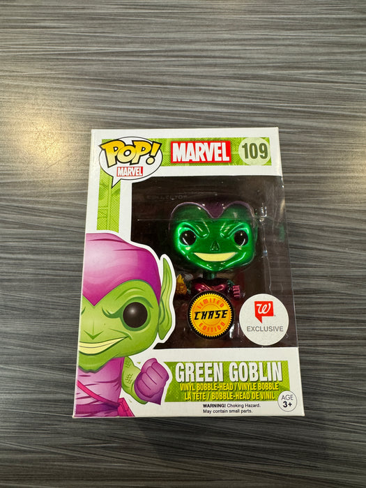 Funko POP! Marvel: Green Goblin (Walgreens)(CHASE)(Damaged Box)[A] #109