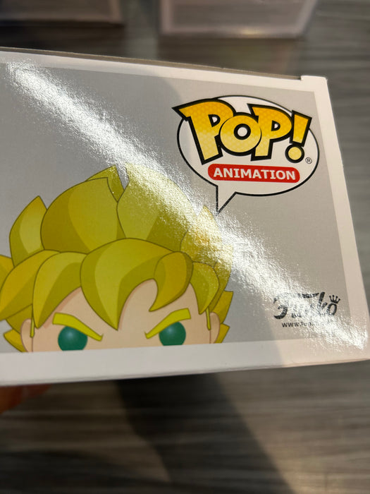 Funko POP! Animation: DragonBall Z - Super Saiyan Goku (First Appearance)(GiTD)(Go! Sticker)(Damaged Box*) #860