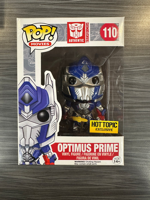 Funko POP! Movies: Authentic Transformers - Optimus Prime (Hot Topic)(Damaged Box) [B] #110