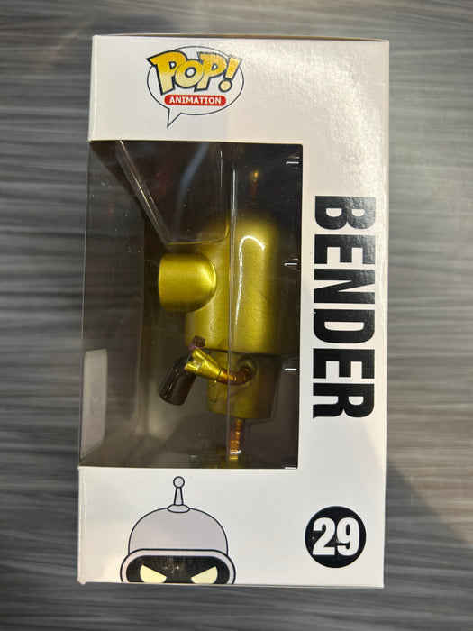 Funko POP! Animation: Futurama - Bender (2015 SDCC)(Damaged Box) #29