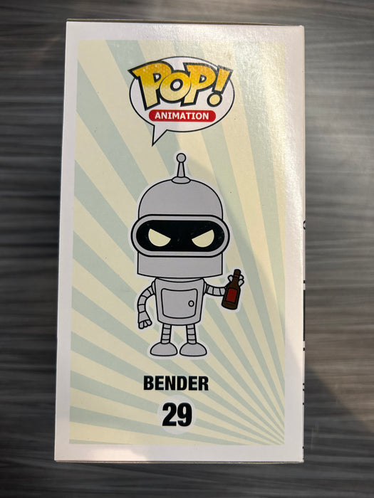 Funko POP! Animation: Futurama - Bender (2015 SDCC)(Damaged Box) #29
