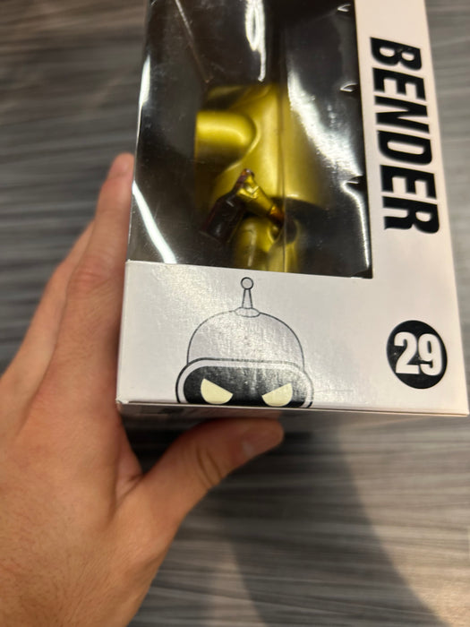 Funko POP! Animation: Futurama - Bender (2015 SDCC)(Damaged Box) #29