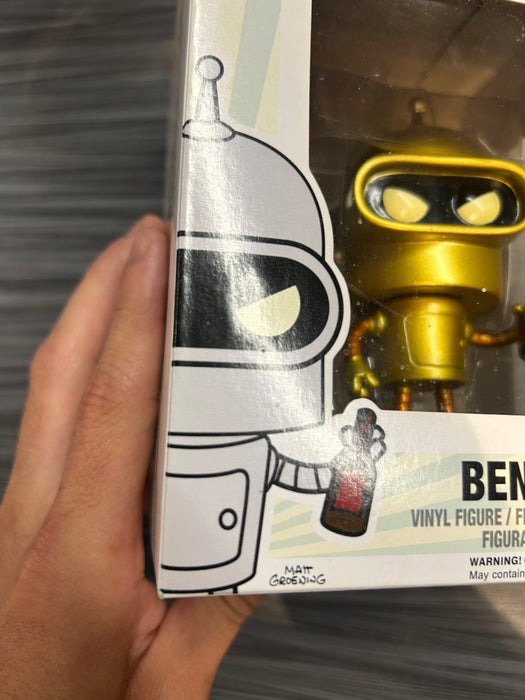 Funko POP! Animation: Futurama - Bender (2015 SDCC)(Damaged Box) #29