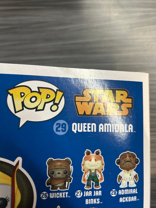 Funko POP! Star Wars: Queen Amidala (Damaged Box) #29