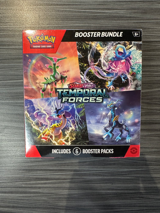 Pokémon Scarlet Violet Temporal Forces Booster Bundle
