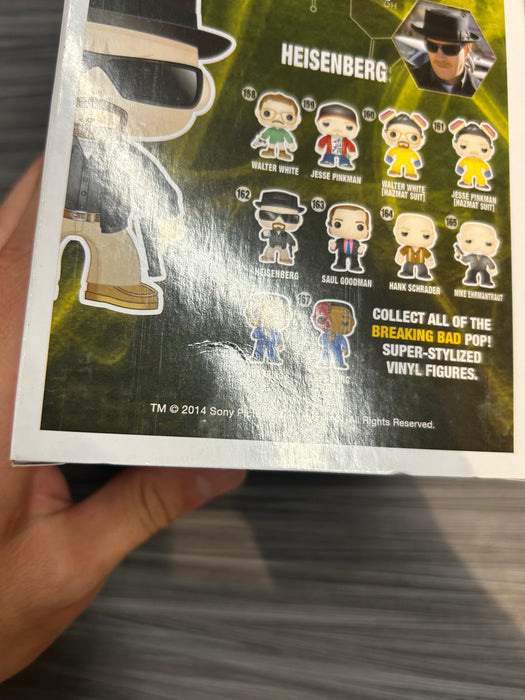 Funko POP! Television: Breaking Bad - Heisenberg (Damaged Box) #162