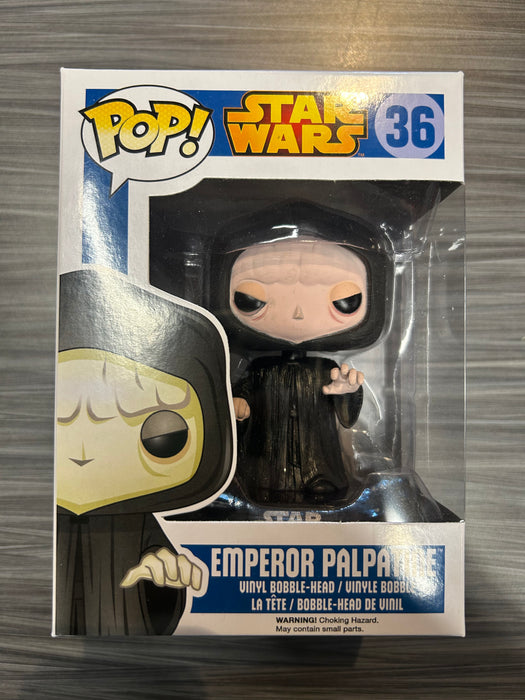 Funko POP! Star Wars: Emperor Palpatine [Pink Face] (Damaged Box) #36