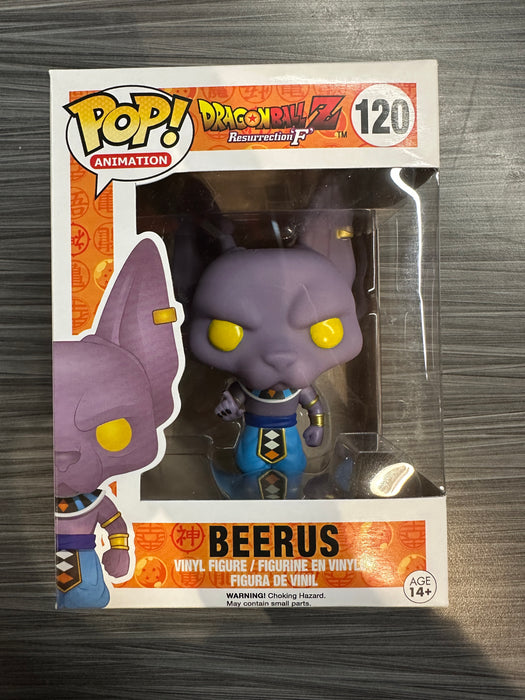 Funko POP! Animation: Dragon Ball Z - Beerus (Damaged Box)[A] #120