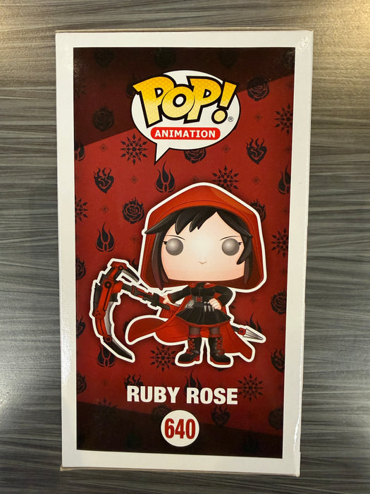 Funko POP! Animation: RWBY - Ruby Rose (2019 SDCC)(Damaged Box) #640