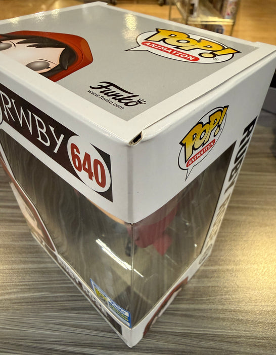 Funko POP! Animation: RWBY - Ruby Rose (2019 SDCC)(Damaged Box) #640