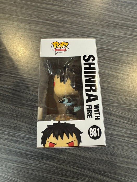 Funko POP! Animation: Fire Force - Shinra w/ Fire (GiTD)(BoxLunch)(Damaged Box)[A] #981