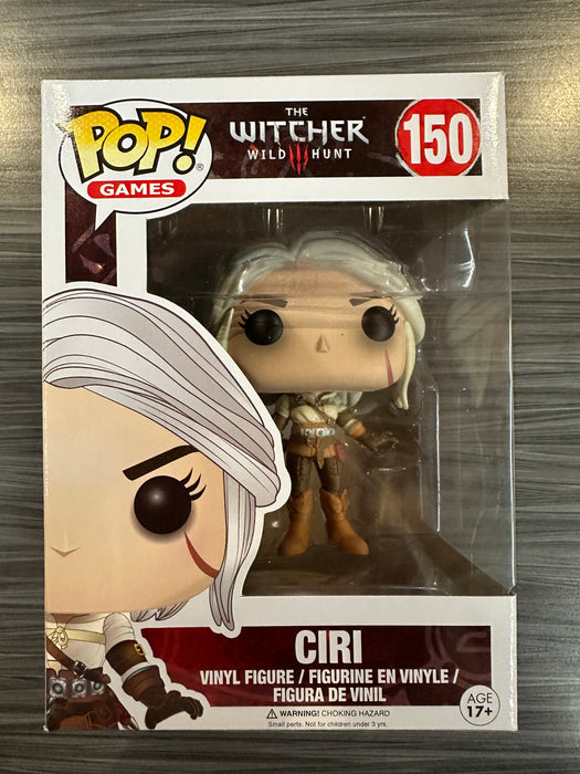 Funko POP! Games: The Witcher Wild Hunt - Ciri (Damaged Box) #150