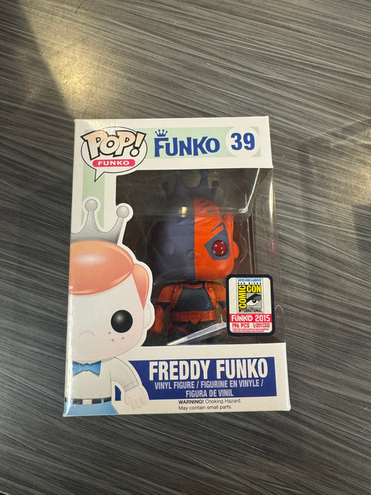 Funko POP! Freddy Funko [Deathstroke](2015 SDCC)(196 Pcs)(Damaged Box) #39