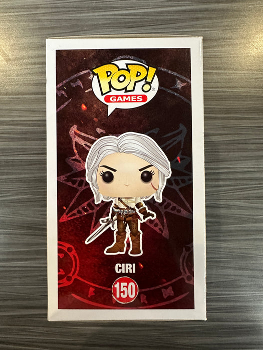 Funko POP! Games: The Witcher Wild Hunt - Ciri (Damaged Box) #150