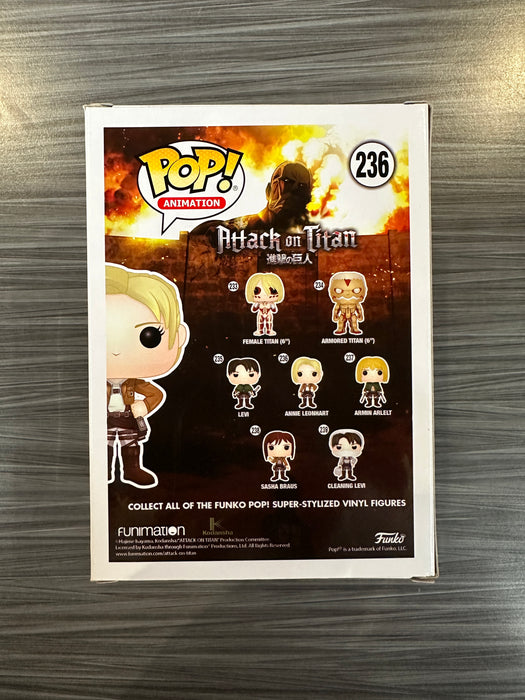 Funko POP! Animation: Attack On Titan - Annie Leonhart (Damaged Box) #236