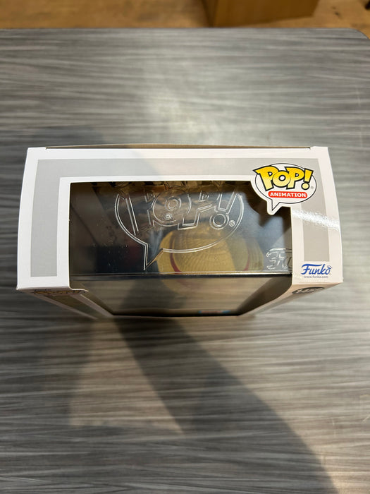 Funko POP! Animation: One Piece - Monkey D. Luffy [Wanted Poster] (2023 Fall Convention)(Damaged Box) #1459