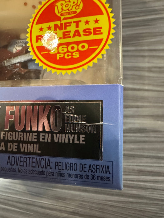 Funko POP! Digital: Stranger Things - Freddy Funko as Eddie Munson (NFT Release 3600PCS)(Damaged Box)[B] #193