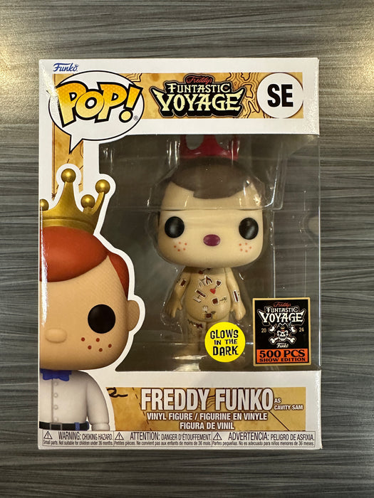 Funko POP! Funtastic Voyage: Freddy Funko as Cavity Sam (GiTD)(500 PCS)(Show Edition)(Damaged Box) #SE