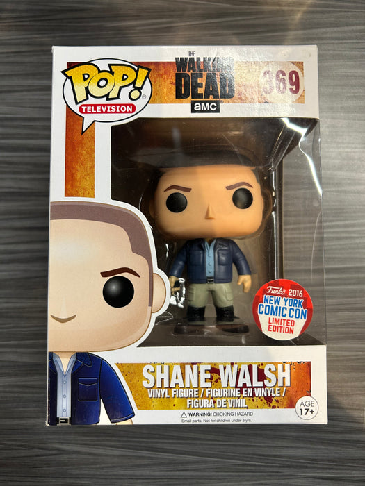 Funko POP! Television: The Walking Dead - Shane Walsh (2016 NYCC)(Damaged Box) #369