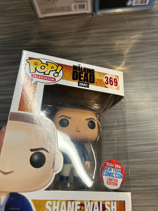 Funko POP! Television: The Walking Dead - Shane Walsh (2016 NYCC)(Damaged Box) #369