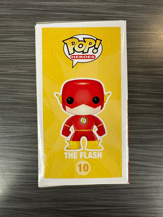 Funko POP! Heroes: DC Universe - The Flash (CHASE)(Damaged Box) #10