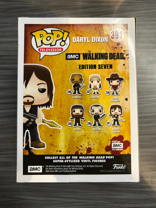 Funko POP! Television: The Walking Dead - Daryl Dixon [With RPG](Damaged Box*)#391