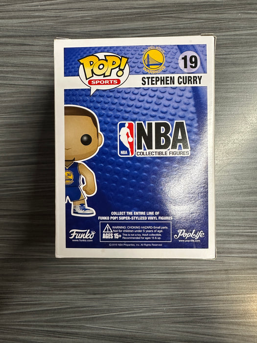 Funko POP! Sports: NBA - Stephen Curry (Damaged Box)(PopLife)[2015][B] #19