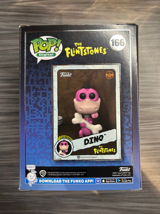 Funko POP! Digital: The Flintstones - Dino (NFT Release 1800 PCS)(Damaged Box) #166