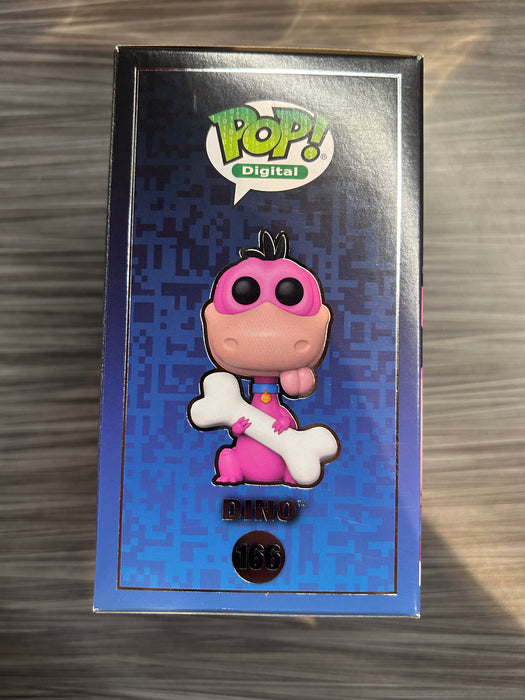 Funko POP! Digital: The Flintstones - Dino (NFT Release 1800 PCS)(Damaged Box) #166
