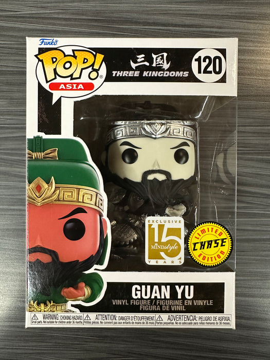 Funko POP! Asia: Three Kingdoms - Guan Yu (MindStyle 15 Years)(CHASE) #120