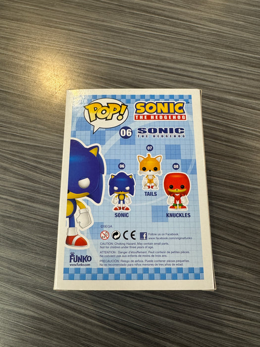 Funko POP! Games: Sonic The Hedgehog - Sonic (Damaged Box)[A] #06