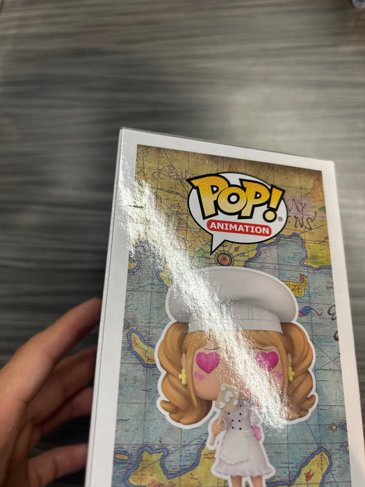 Funko POP! Animation: One Piece - Charlotte Pudding (Funko Sticker/Pre-Release Chalice)(Damaged Box) #2136