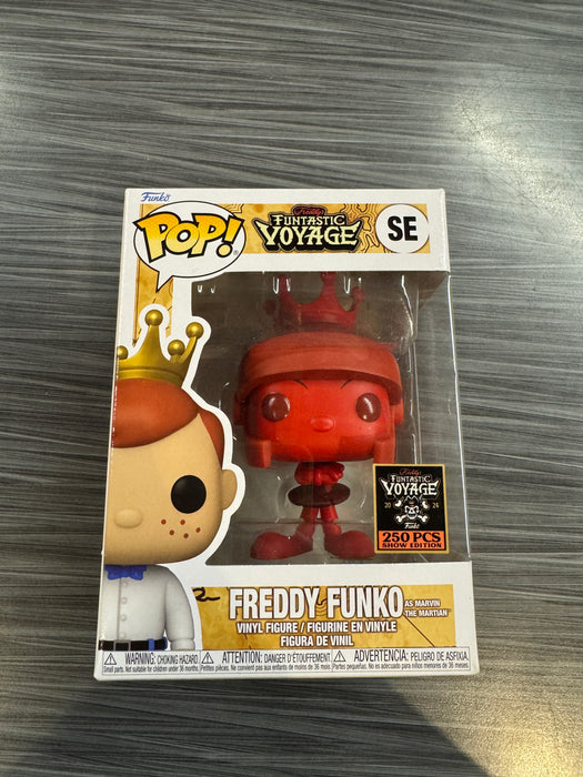 Funko POP! Funtastic Voyage: Freddy Funko As Marvin The Martian [Red](250 PCS)(Show Edition)(Damaged Box) #SE