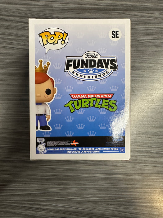 Funko POP! Funko: Freddy Funko As Leonardo (2025 Fundays Online 500 PCS)(Metallic)(Damaged Box) #SE