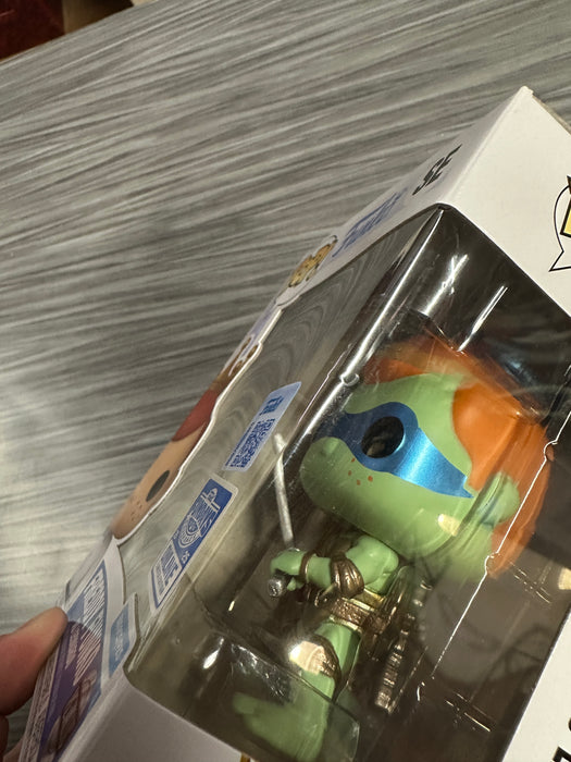 Funko POP! Funko: Freddy Funko As Leonardo (2025 Fundays Online 500 PCS)(Metallic)(Damaged Box) #SE