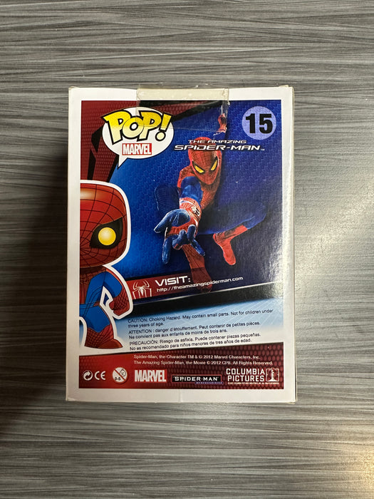 Funko POP! Marvel: The Amazing Spider-Man - Spider-Man (Damaged Box) #15